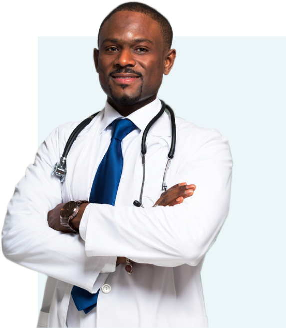 A picture of a doctor